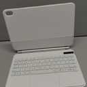 Magnetic Stand with Multi-Touch Trackpad 12.9in Ultra-Thin Case with Keyboard with 64 Keys, Floating Cantilever Stand for 11th &10th Generation Ipad Pro 2022 2021 2020 2018 (White)