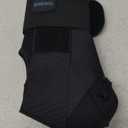 SNEINO Ankle Brace for Women & Men - Ankle Support Brace for Sprained Ankle, Ankle Stabilizer for Achilles, Tendon, Sprain, Injury Recovery, Lace up Ankle wrap for Running, Basketball, Volleyball (Medium) (Medium (Pack of 1), Black)