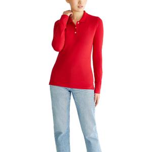 Aeropostale Women's Aero Uniform Polo Long Sleeve (L)