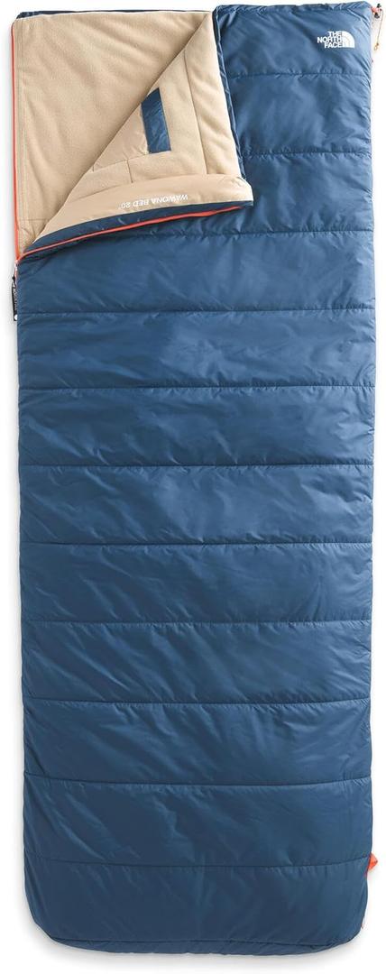 THE NORTH FACE Wawona Bed 20 Sleeping Bag | One Person 20F / -7C Insulated Camping Bag, Synthetic Insulation, Water Repellent (Regular, Shady Blue-NPF) THE NORTH FACE Wawona Bed 20 Sleeping Bag | One Person 20F / -7C Insulated Camping Bag, Synthetic Insulation, Water Repellent (Regular, Shady Blue-NPF)