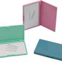 3 Pack Magnetic Needle Storage Case, Portable Magnetic Cross Stitch Sewing Keeper, Knitting Pin Needle Storage Holder Organizer Pin Organizer Container Tool Embroidery for Sewing (Green Blue Pink)