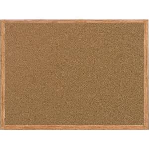 MasterVision Maya Series Self-Healing Cork Bulletin Board, Wall Mounting Push Pin Cork Board, 24" x 36", Wood Frame MasterVision Maya Series Self-Healing Cork Bulletin Board, Wall Mounting Push Pin Cork Board, 24" x 36", Wood Frame