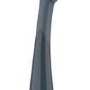 ORDO Replacement Sonic Toothbrush Heads with Pulse Technology for Teeth Cleaning, Plaque Removal, Silicone Polishing, Deep Clean Bristles, Adults, Pack of 4, Black Charcoal Grey