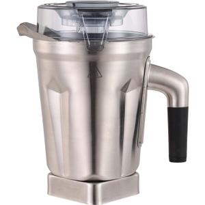 for Blenders 64oz Stainless Steel Container, replace 5200 E310 Pro 750 A3500 X4 etc, compatible with Classic/Explorian/Professional/Ascent/Propel Series Pitcher Jar Cup