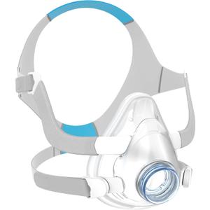 1 Set Replacement for AirFit F20 Mask Medium - Includes Mask Cushion, Headgear, Frame, Soft Straps with Clips for CPAP Supplies- No Elbow- Full Face Designed for Confident Seal & Stable Fit