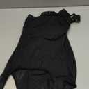 Wonderience Full Body Shaper for Woman Bodysuit Waist Trainer Cincher Corset Tummy Control Thigh Slimmer Shapewear (Large, Black)