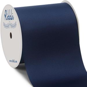 Ribbli Navy Grosgrain Ribbon,3 inchesx Continuous 10 Yards,Use for Bows DIY Hair Accessories,Gift Wrapping,Craft and Sewing