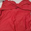 Aleumdr Women Retro Tankini Swimdress Tummy Control Bathing Suits Two Piece Tankini Tops with Bikini Bottoms Twist Swimwear (XX-Large, Red)