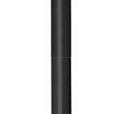 80 in. H x 3 in. Diameter Outdoor Lamp Post, Cast Iron Cross Arm, for Driveway, Pathways, Front Yard, Weather Resistant, Direct Burial Post in Black