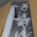 SEE SPRING X-Large Shoe Storage Box Fit Size 11, Clear Plastic Stackable Shoe Organizer for Closet, Space Saving Sneaker Shoe Rack Containers Bins Holders for Entryway, Under Bed, 12 Pack Black