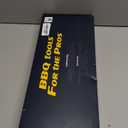 Heavy-Duty Heat-Treated Ash Wood BBQ Grilling Tools Set | Extra-Thick Stainless Steel Spatula, Fork & Tongs | Essential Barbecue Accessories, for Grill Enthusiasts