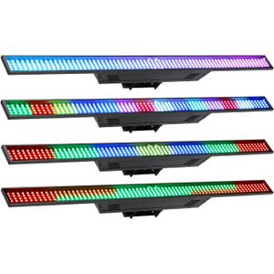 Betopper Stage Strobe Light Bar 4 Packs,120W LED DMX Wash Lighing for Party