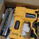 Cordless 2" Brad Nailer Compatible with Dewalt 20V Battery (No Battery), 2-in-1 Electric Nail Gun/Staple Gun, 18 Gauge Nail Gun Battery Powered with 1000 Nails for Wood Carpentry, 7.2LB