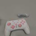 Matbip Wireless Pro Controller for Switch/Switch 2/Switch Lite/Switch OLED, wireless controller for switch with 2 back buttons, 3-level TURBO adjustable (Pink)