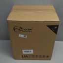 NCYP Small 9.8 x 5.6 x 7.7 Inch Wedding Glass Cards Box with Slot - Gold Envelope Card Holder for Birthday Party Reception, Home Indoor Decor - Slot Length 7.1 Inches (No Lock)