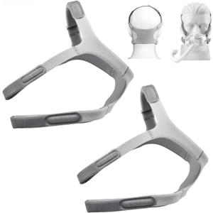 Amara View Headgear, 2-Pack Replacement CPAP Headgear Strap for Amara View Full Face Mask, Standard(Without Mask)