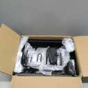 YKLSLH 4 Baskets Over The Sink Dish Drying Rack, Extendable Large Capacity Sink Rack, Metal Drying Rack Saving Space,for Most Sinks (26.57"-35") (Black)