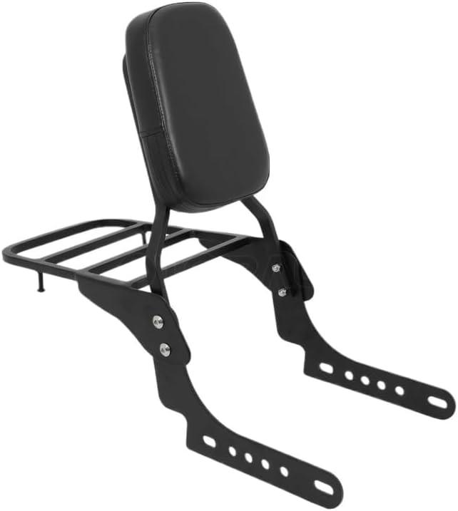Motorcycle Sissy Bar & Passenger Sissy Bar Backrest with Luggage Carrier Rack for Harley Nightster RH975 Special RH975S 2022 2023 2024 2025