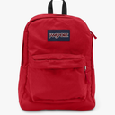JanSport SuperBreak One Backpacks - Durable, Lightweight Bookbag with 1 Main Compartment, Front Utility Pocket with Built-in Organizer - Premium Backpack, Red Tape