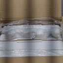 4 Tier Storage Bins with Lids, 23QT Stackable Closet Organizers and Storage with Wheels, Collapsible Storage Boxes, Foldable Plastic Storage Containers for Home,Office, Dorm Room-White