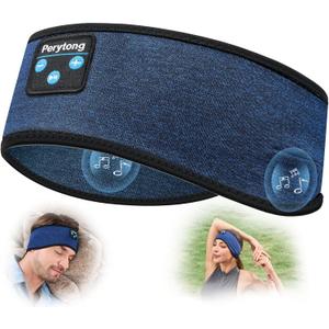 Perytong Sleep Headphones Bluetooth 5.4 Headband, Wireless Headphones Earbuds Earphones Sweatproof for Women Men Sports Workout Running Jogging Yoga Cool Gadgets Christmas Unique Gifts