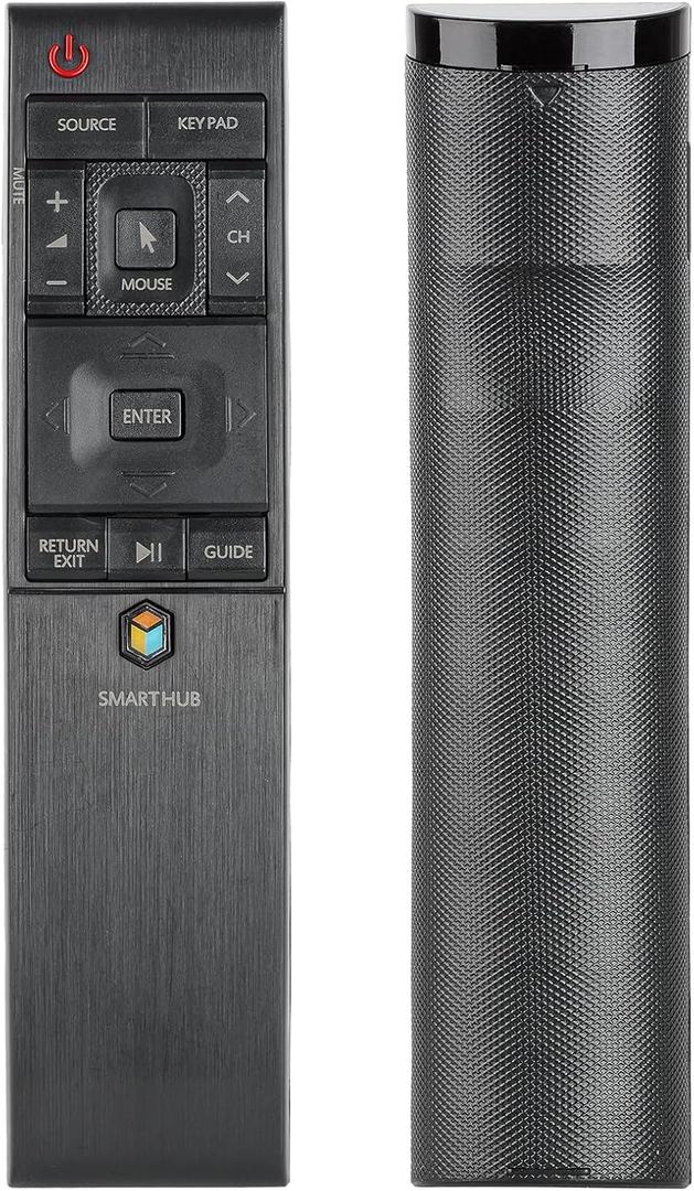 BN59-01220E RMCTPJ1AP2 Remote Control Compatible with Samsung HUB 4K Curved TV UN55JU6700F UA55JS8000W UA55JS9000W Replacement Controller BN59-01220A BN59-01220G (No Voice & Touch Pad Function)