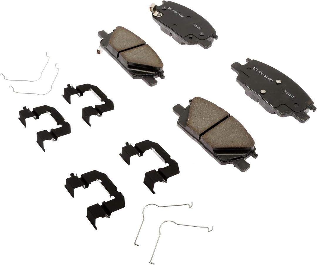 ACDelco Gold 17D1913CHF1 (19428020) Ceramic Front Disc Brake Pad Kit