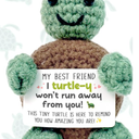 Tiny Detalles Positive Funny, Adorable Friend Birthday Gifts for Women, Animals as Cute Decor, Inspirational and Cheer Up Gift for Bestie, BFF Gifts for Christmas, Birthdays