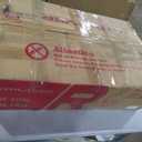 GTPLAYER Gaming Chair, Computer Chair with Footrest and Lumbar Support, Height Adjustable Game Chair with 360-Swivel Seat and Headrest and for Office or Gaming (Fabric, Black White)