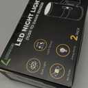 L LOHAS LED Bright Night Light, Night Lights Plug into Wall, 5000K Daylight White, Dimmable Nightlight Plug in with Light Sensor, Decorative LED Nightlights for Hallway Bathroom Kitchen, 2 Pack