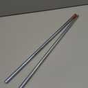 ZhenT Premium 2Pcs Winding Bars with Non-Slip Handle 1/2 in Diameter X 17.5 in Length, Used for Garage Door Torsion Spring