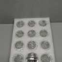 12 Pcs Disco Ball Candle Holder Glass Mirror Candle Holder Disco Ball Decor for Wedding, Party, and Christmas