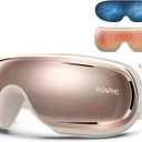 RENPHO Eye Massager with Heat and Cooling, FSA HSA Eyeris 3 Ros Eye Sleep Mask with Voice Control & Ice Pack, Birthday Gifts for Women/Men/Mom/Dad, Temple Care Device for Migraine