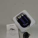 2026 New Model Mini Dual-Head Electric Shaver, Electric Mini Portable Razor, Pocket Size Washable Double Head Razor, Rechargeable Waterproof Compact Electric Shaver for Home, Car, Travel (Blue)