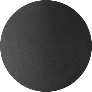 Nonskid Round Rubber Furniture Gripper Pad for Protecting Hardwood Floor Tile Floor and More from Scratching Fits Recliners, Swivel Chairs, and More, Black, Pack of 1