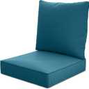 24" x 24" x 6" Outdoor Deep Seat Cushions - Waterproof & Fade Resistant Patio Furniture Replacement Cushions, Non-Slip Outdoor Cushions Fit Loveseats, Couches, Chairs, and Sofas