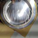 bUCLA 100 Pieces Clear Gold Plastic Plates Disposable - 6.25 Inch Clear Plastic Dessert Plates with Gold Trim for Party, Wedding & Thanksgiving