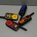 Wishouse Walkie Talkies for Adults Long Range-Rechargeable 4 Pack 2 Way Radios, Hiking Accessories Camping Gear Xmas Birthday Gift for Kids Family with Lamp,SOS Siren,NOAA Weather Alert,Easy to Use (Red Blue Orange Yellow)