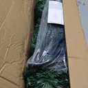 6Ft Artificial PVC Christmas Tree Stand Indoor Outdoor Green