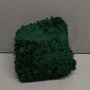 Microfiber Elongated Toilet Seat Cover 19.5"x 15" Machine Washable Solid Toilet Lid Cover Adjustable Rubber Backing Fits Only 18-19.5" L x 14-16" W Elongated Toilet Seat (Hunter Green)