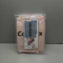 CozyLux Queen Comforter Set Blush Pink - Bed in a Bag Queen Size 7 Pieces, Luxury Soft Bed Set for All Seasons, Bedding Set with Down Alternative Comforter, Sheets, Pillowcases & Shams