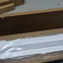 LazBlinds No Drill Blackout Cellular Shades, 33.5" W x 64" H, White