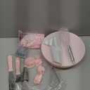 Cake Decorating Kit,137pcs Cake Decorating Supplies with Cake Turntable for Decorating,Pastry Piping Bag,Russian Piping Tips Baking Tools, Cake Baking Supplies for Beginners(Light Pink)