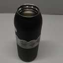 Ello Pop & Fill Stainless Steel Water Bottle with Quick Fill Technology, Double Walled Vacuum Insulated Metal, Leak Proof Locking Lid, Sip & Chug, BPA Free, Holiday Gift for Him Her, 22oz, 32oz, 40oz (Tonal Black)