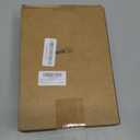 Mumufy 3 Pcs Candle Holders for Pillar Candles Rustic Farmhouse Home Decor Decorative Washed Beaded White Black Wood Candle Holder Country Style for Table Mantel Fireplace Wedding(Pine Brown,Small)