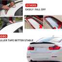 Rear Spoiler Wings for BMW E92 335i 335xi 335is 335i xDrive 328i 328xi 2007-2013 E92 M3 2 Door Coupe Trunk Spoiler Wing Trunk Tail Rear Trunk Lid,Glossy Black Style Performance - PSM Style