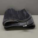 Buganda Memory Foam Bath Mat, 35.4" x 24", Ultra Soft and Non-Slip Bathroom Rugs, Water Absorbent and Machine Washable Bath Rug Runner for Bathroom, Shower, and Tub, Dark Grey