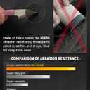 BALEAF Women's Hiking Pants Ripstop Water Resistant Lightweight Golf Pants Quick Dry Zip Pockets Work Travel Clothes (Black, XS)