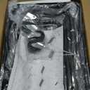 Simple Houseware 2-Tier Rolling Utility Cart with Lockable Wheels and Wood Top, Metal Storage Organizer Trolley for Kitchen, Bathroom, Office, Craft Room, Rustic Brown