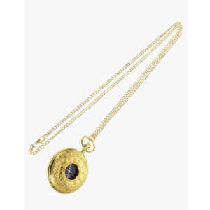 Classic Antique Pocket Watch for Men Gold Carved Roman Numeral Design Lightweight and Practical Timepiece Traditional Style Gift for Father Day and Daily Use